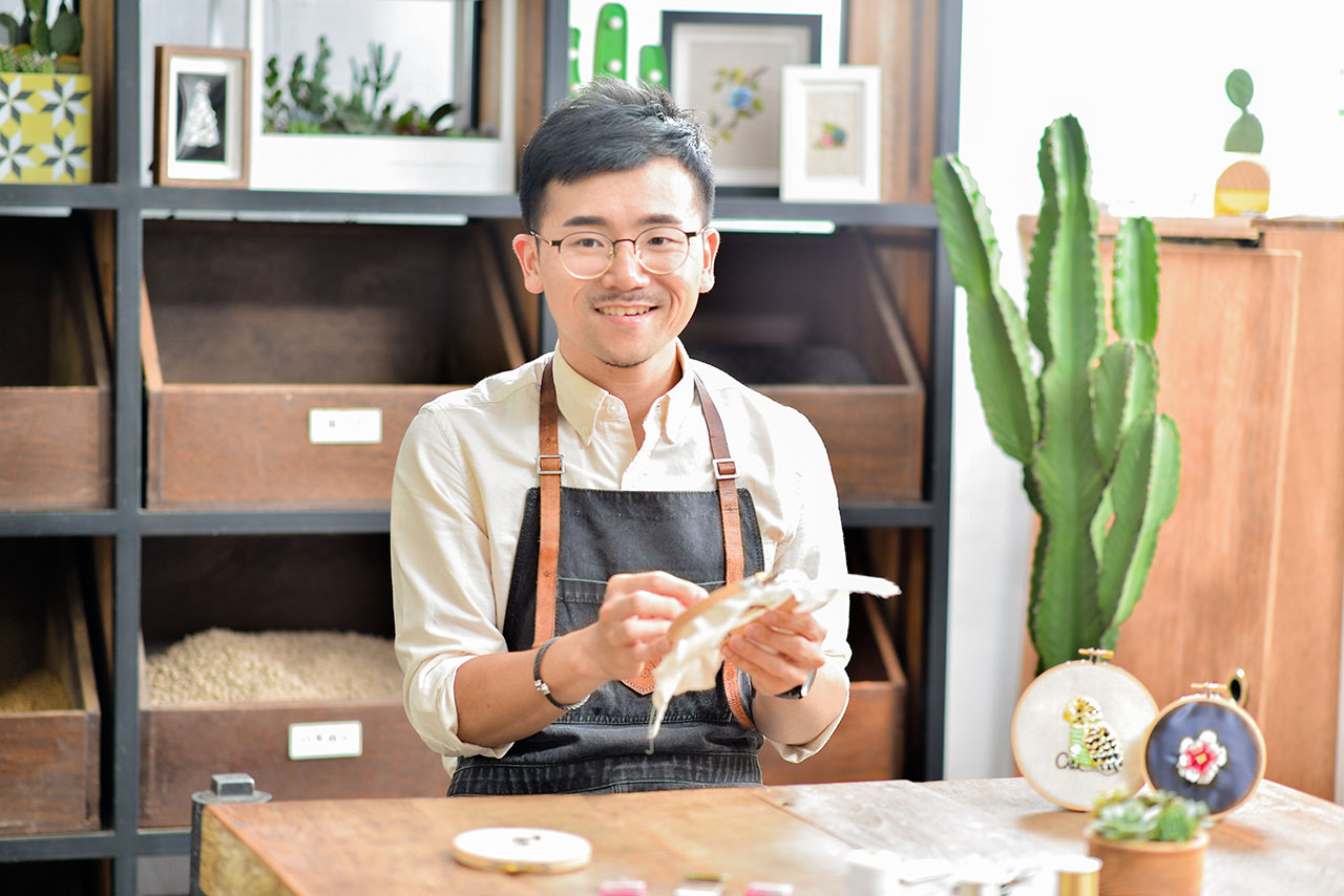 基本刺繡教學老師