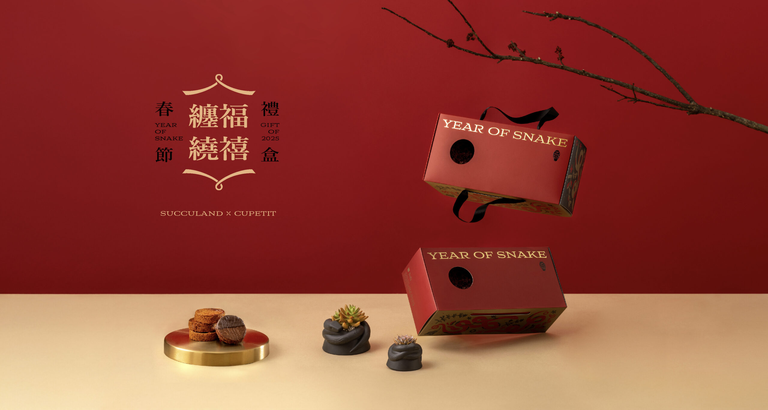 2025 春節禮盒長型banner