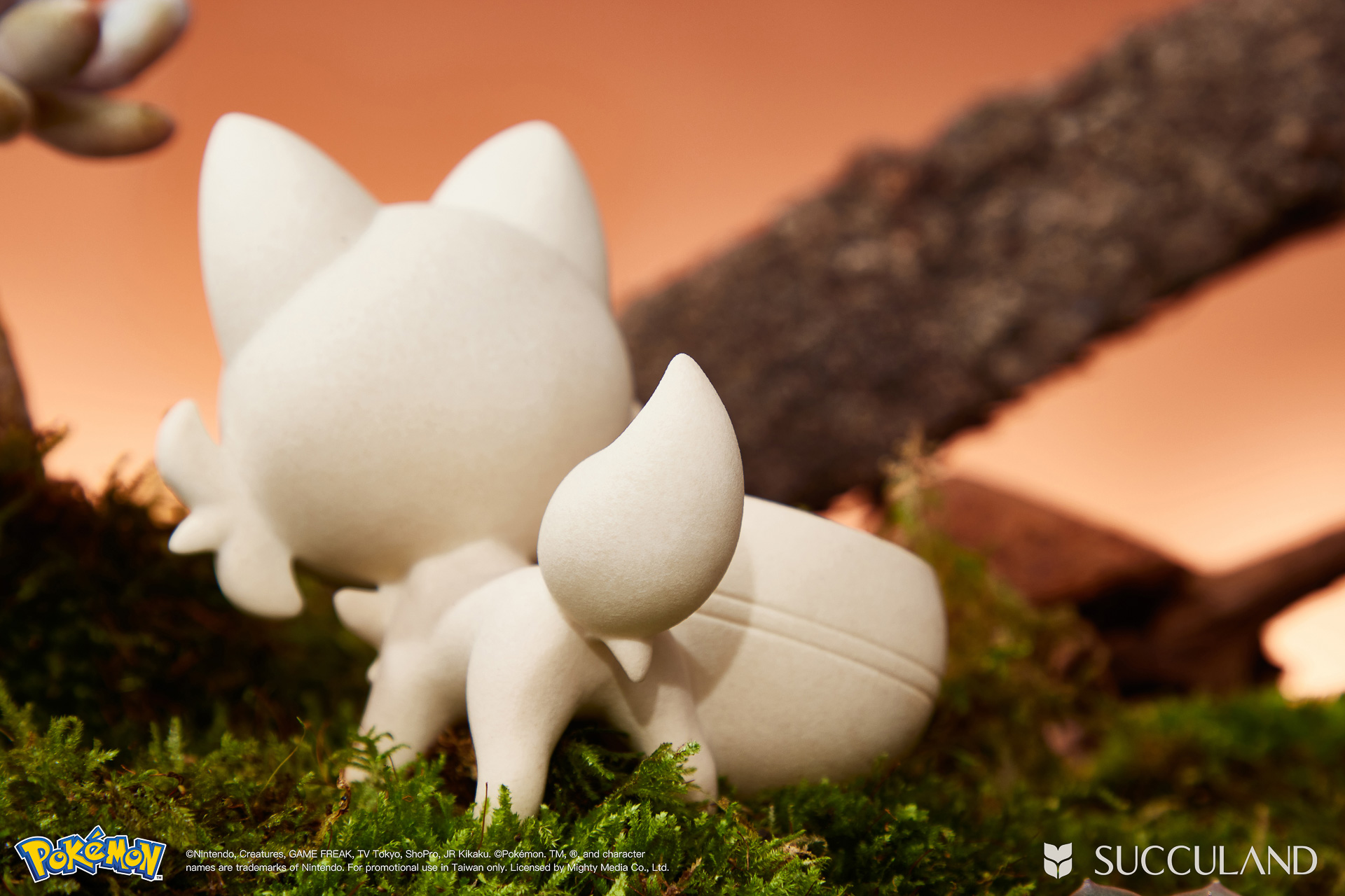 寶可夢植栽與有肉SUCCULAND-新葉喵ニャオハ Sprigatito尾巴細節