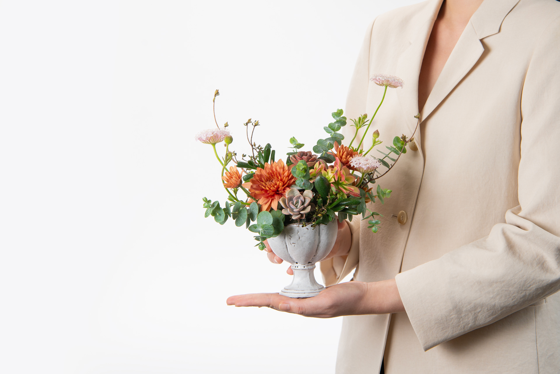 永恆之歌 永恆之歌 白色送禮桌上植栽6