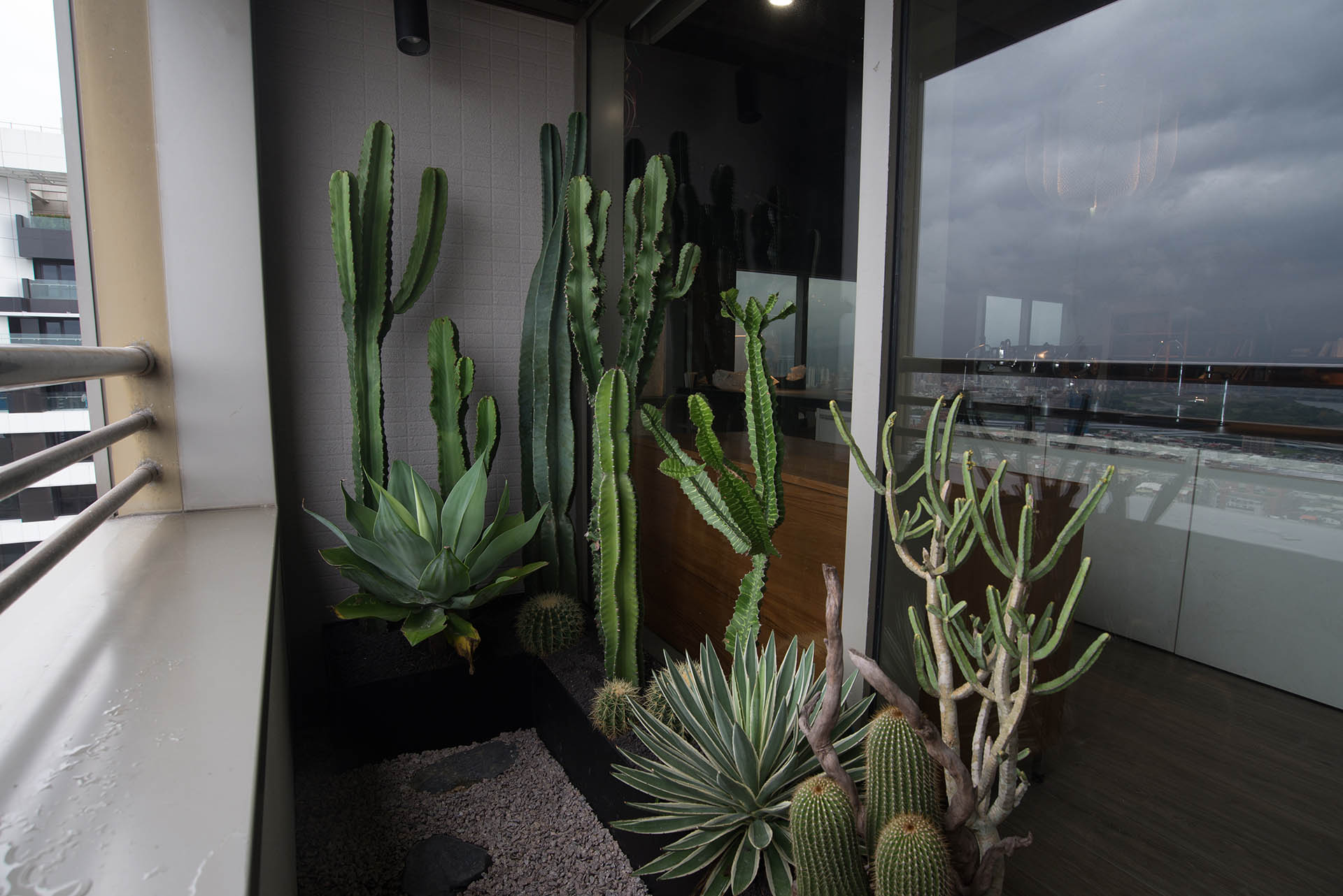 質感陽台改造 深度療癒招待所 私人招待會所 質感綠景陽台設計5