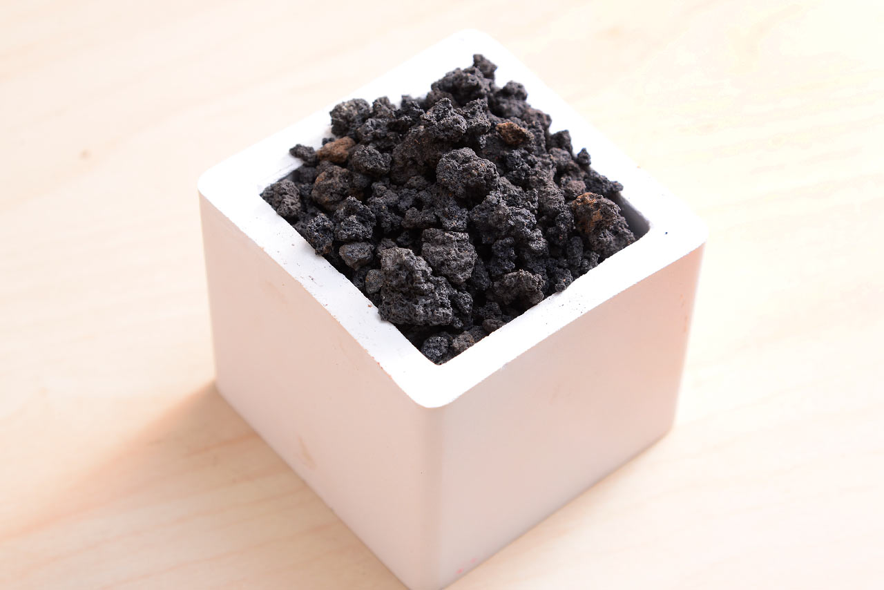 有肉多肉植物專用土-黑火山石2