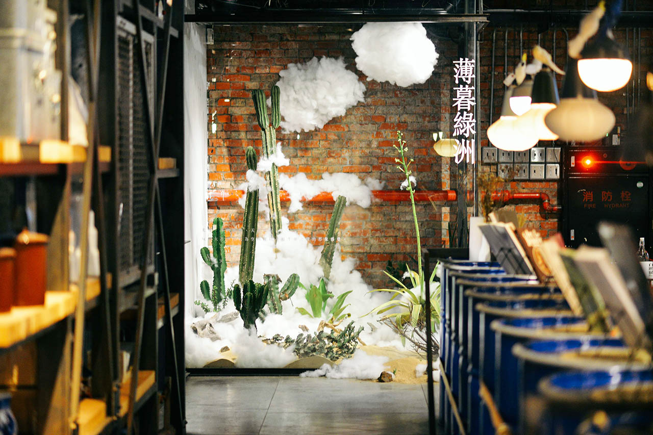 室內植物擺設 3 案例｜台灣在地的造景實踐 0409 華山好樣思維特展室內植物佈置00085