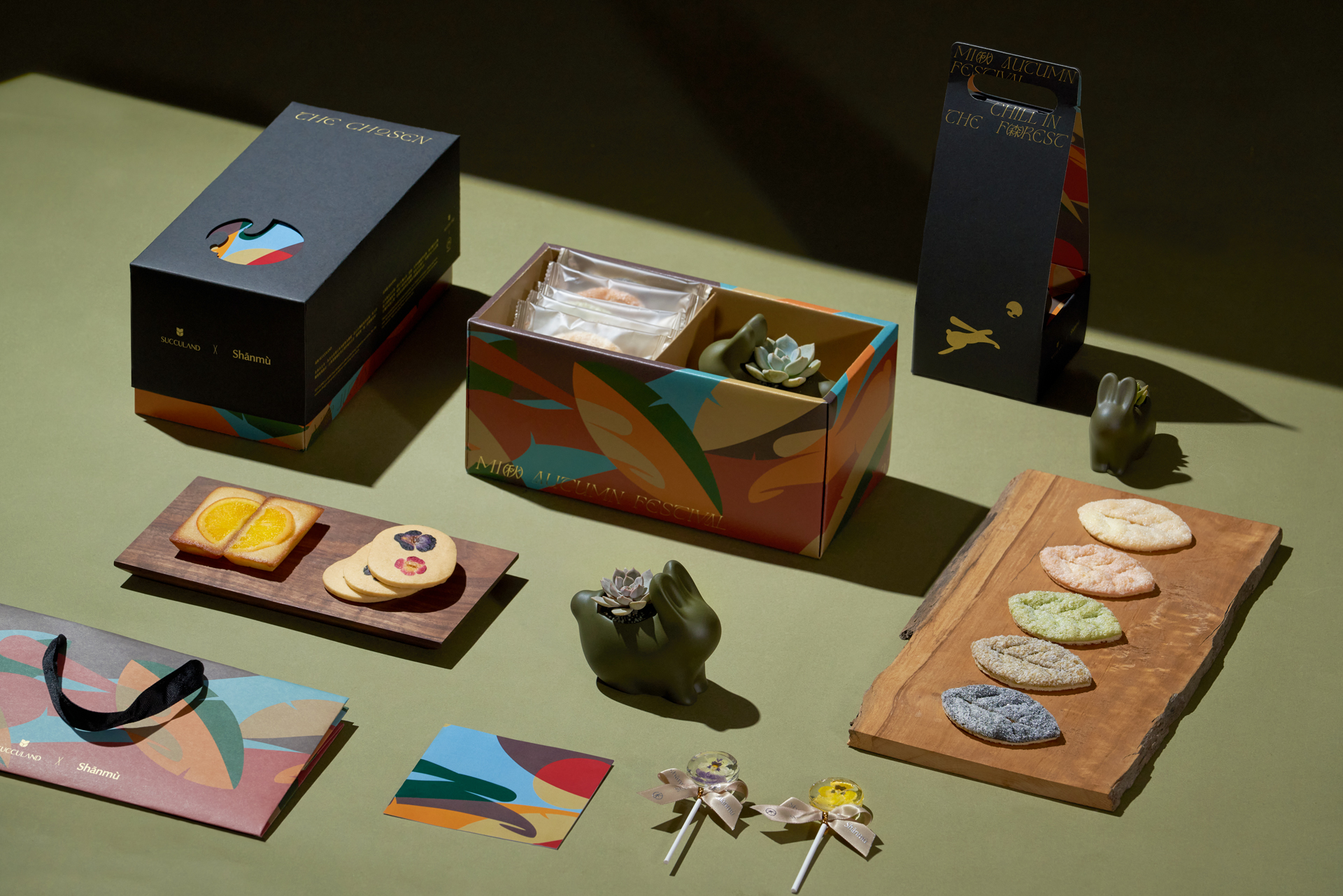 中秋過節也能感受永續自然！有肉 X 山木島，森林系中秋禮盒火熱預購中！ 2023 有肉中秋節聯名禮盒＿有餅乾有植物＿企業訂製5